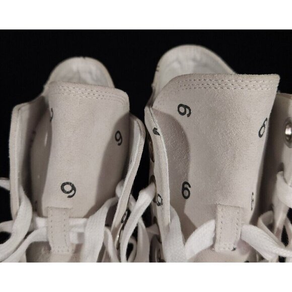 MM6 Maison Margiela 6 Platform Suede Sneakers 40 10 Womens Gray New - Picture 5 of 16